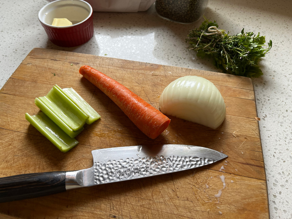 chop some vegetables